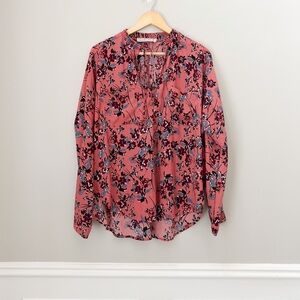 Abercrombie and Fitch Floral blouse medium
